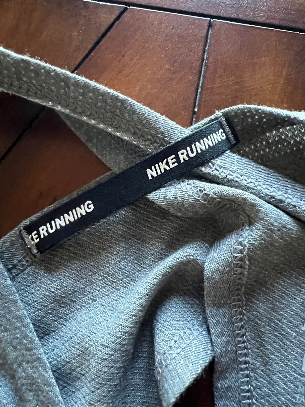 Nike Gray Scoop open Back Tank Top - Picture 3 of 8